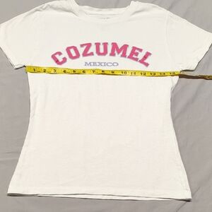 Caribbean White Cozumel Mexico Tee
